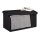 relaxdays Sitztruhe 10031616_46 schwarz Holz 76,5 cm