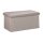 relaxdays Sitztruhe 10031586_111 grau Holz 76,5 cm