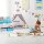 relaxdays Kinderregal mehrfarbig 71,0 x 23,0 x 74,0 cm, 1 St.