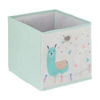 relaxdays Kinderregal Lama mehrfarbig 53,0 x 30,0 x 62,0 cm, 1 St.