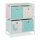 relaxdays Kinderregal Lama mehrfarbig 53,0 x 30,0 x 62,0 cm, 1 St.