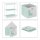 relaxdays Kinderregal Lama mehrfarbig 53,0 x 30,0 x 62,0 cm, 1 St.