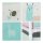 relaxdays Kinderregal Lama mehrfarbig 53,0 x 30,0 x 62,0 cm, 1 St.