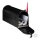 relaxdays Zeitungsrolle US Mail 10028065_46 schwarz mit Zeitungsfach