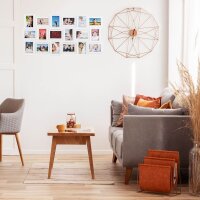 relaxdays  Collage-Bilderrahmen weiß 54,0 x 104,0...