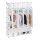 relaxdays Kleiderschrank, 10024527_50 transparent 180,0 x 46,5 x 234,0 cm, 1 St.