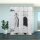 relaxdays Kleiderschrank, 10024527_50 transparent 180,0 x 46,5 x 234,0 cm, 1 St.