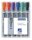 STAEDTLER Lumocolor Flipchart-Marker farbsortiert 2,0 mm, 6 St.