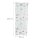 relaxdays Duschrollo OCEAN Muscheln, Seesterne 80,0 x 240,0 cm