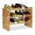 relaxdays Weinregal braun 60,0 x 28,5 x 45,0 cm, 1 St.