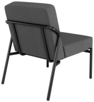 medso powered by PAPERFLOW Sessel MEDSO S anthrazit schwarz Stoff 58,0 x 74,3 x 38,0 cm, 1 St.