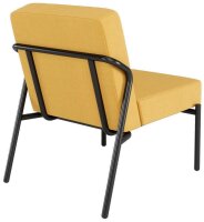 medso powered by PAPERFLOW Sessel MEDSO S gelb schwarz Stoff 58,0 x 74,3 x 38,0 cm, 1 St.