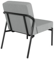 medso powered by PAPERFLOW Sessel MEDSO S grau schwarz Stoff 58,0 x 74,3 x 38,0 cm, 1 St.
