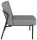 medso powered by PAPERFLOW Sessel MEDSO S grau schwarz Kunstleder 58,0 x 74,3 x 38,0 cm, 1 St.