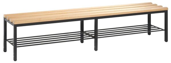 CP Garderobenbank mit Schuhrost Basic 8052-010 S10001 buche Holz 196,0 cm