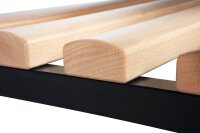CP Garderobenbank mit Schuhrost Basic 8052-010 S10001 buche Holz 196,0 cm