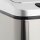 relaxdays Sensor Mülleimer 12,0 l silber, 1 St.