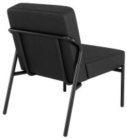 medso powered by PAPERFLOW Sessel MEDSO S schwarz Kunstleder 58,0 x 74,3 x 38,0 cm, 1 St.