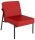 medso powered by PAPERFLOW Sessel MEDSO S rot schwarz Kunstleder 58,0 x 74,3 x 38,0 cm, 1 St.