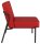 medso powered by PAPERFLOW Sessel MEDSO S rot schwarz Kunstleder 58,0 x 74,3 x 38,0 cm, 1 St.