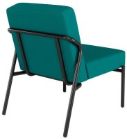 medso powered by PAPERFLOW Sessel MEDSO S blau schwarz Kunststoff 58,0 x 74,3 x 38,0 cm, 1 St.