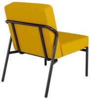 medso powered by PAPERFLOW Sessel MEDSO S gelb schwarz Kunststoff 58,0 x 74,3 x 38,0 cm, 1 St.