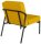 medso powered by PAPERFLOW Sessel MEDSO S gelb schwarz Kunststoff 58,0 x 74,3 x 38,0 cm, 1 St.