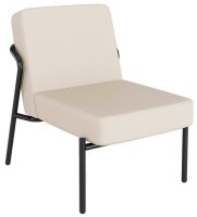 medso powered by PAPERFLOW Sessel MEDSO S creme schwarz...
