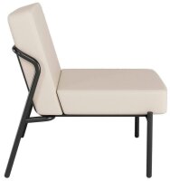 medso powered by PAPERFLOW Sessel MEDSO S creme schwarz...