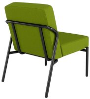 medso powered by PAPERFLOW Sessel MEDSO S grün schwarz Kunststoff 58,0 x 74,3 x 73,6 cm, 1 St.