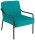 medso powered by PAPERFLOW Sessel MEDSO M blau schwarz Stoff 58,0 x 74,3 x 73,6 cm, 1 St.