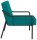 medso powered by PAPERFLOW Sessel MEDSO M blau schwarz Stoff 58,0 x 74,3 x 73,6 cm, 1 St.