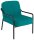 medso powered by PAPERFLOW Sessel MEDSO M Rund blau schwarz Stoff 58,0 x 74,3 x 73,6 cm, 1 St.