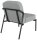 medso powered by PAPERFLOW Sessel MEDSO S Rund grau schwarz Stoff 58,0 x 74,3 x 73,6 cm, 1 St.