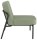 medso powered by PAPERFLOW Sessel MEDSO S Rund grün schwarz Stoff 58,0 x 74,3 x 73,6 cm, 1 St.