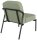 medso powered by PAPERFLOW Sessel MEDSO S Rund grün schwarz Stoff 58,0 x 74,3 x 73,6 cm, 1 St.