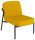 medso powered by PAPERFLOW Sessel MEDSO S Rund gelb schwarz Kunststoff 58,0 x 74,3 x 73,6 cm, 1 St.