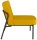 medso powered by PAPERFLOW Sessel MEDSO S Rund gelb schwarz Kunststoff 58,0 x 74,3 x 73,6 cm, 1 St.