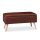relaxdays Sitztruhe 10025734_93 braun Holz 80,0 cm