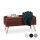relaxdays Sitztruhe 10025734_93 braun Holz 80,0 cm