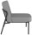 medso powered by PAPERFLOW Sessel MEDSO S Rund grau schwarz Kunststoff 58,0 x 74,3 x 73,6 cm, 1 St.