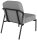 medso powered by PAPERFLOW Sessel MEDSO S Rund grau schwarz Kunststoff 58,0 x 74,3 x 73,6 cm, 1 St.