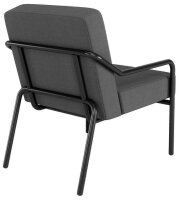 medso powered by PAPERFLOW Sessel MEDSO M anthrazit schwarz Stoff 58,0 x 74,3 x 73,6 cm, 1 St.