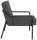medso powered by PAPERFLOW Sessel MEDSO M anthrazit schwarz Stoff 58,0 x 74,3 x 73,6 cm, 1 St.