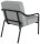 medso powered by PAPERFLOW Sessel MEDSO M grau schwarz Stoff 58,0 x 74,3 x 73,6 cm, 1 St.