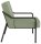medso powered by PAPERFLOW Sessel MEDSO M grün schwarz Stoff 58,0 x 74,3 x 73,6 cm, 1 St.