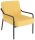 medso powered by PAPERFLOW Sessel MEDSO M gelb schwarz Stoff 58,0 x 74,3 x 73,6 cm, 1 St.