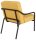 medso powered by PAPERFLOW Sessel MEDSO M gelb schwarz Stoff 58,0 x 74,3 x 73,6 cm, 1 St.