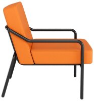 medso powered by PAPERFLOW Sessel MEDSO M orange schwarz...
