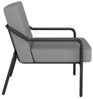 medso powered by PAPERFLOW Sessel MEDSO M grau schwarz...